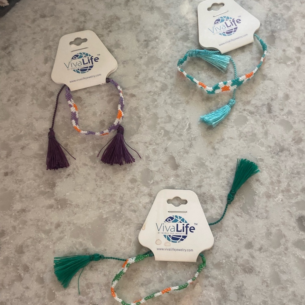 Colorful Friendship Bracelets Set - Picture 4 of 4
